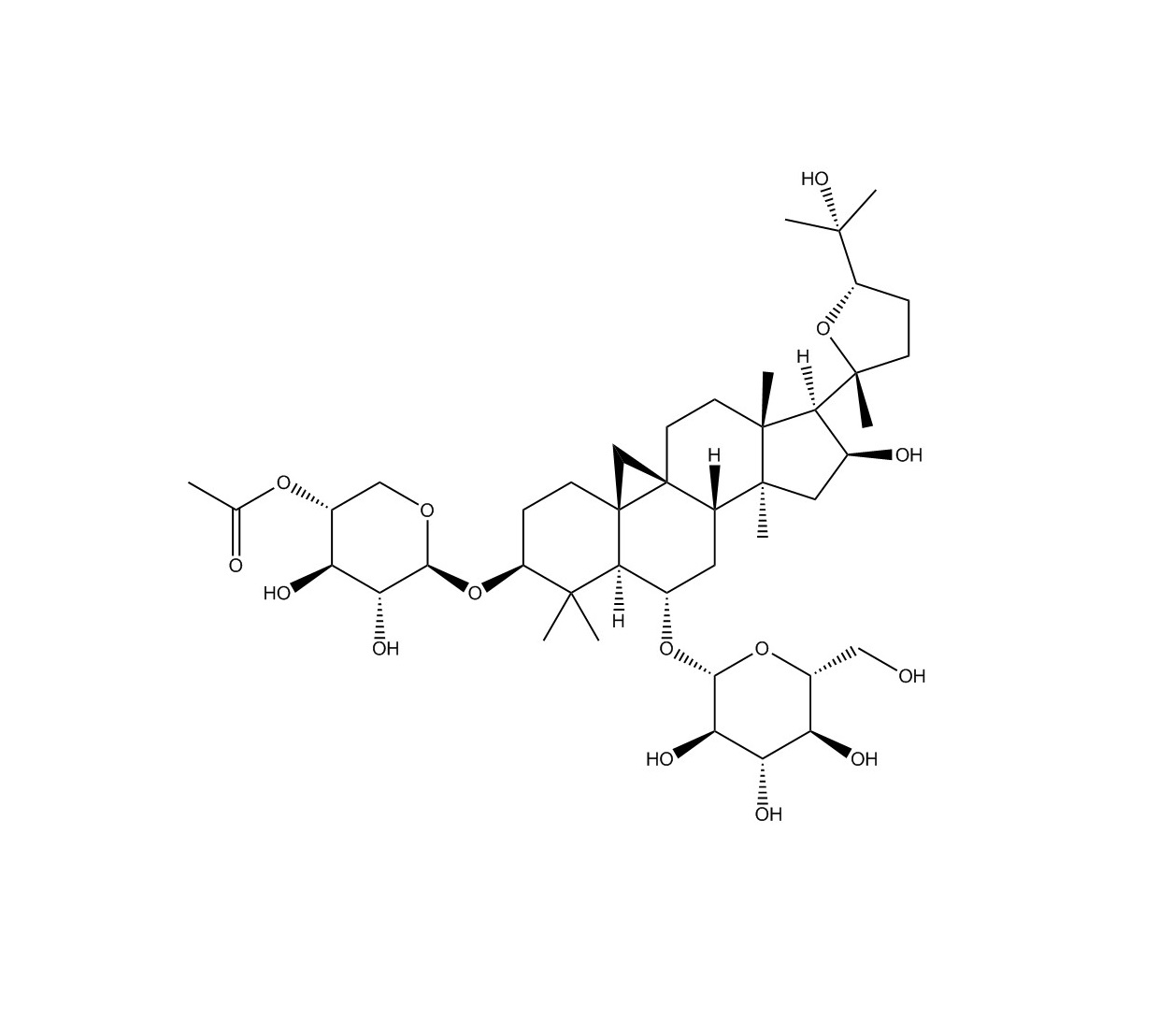  環黃芪苷II|215776-78-6