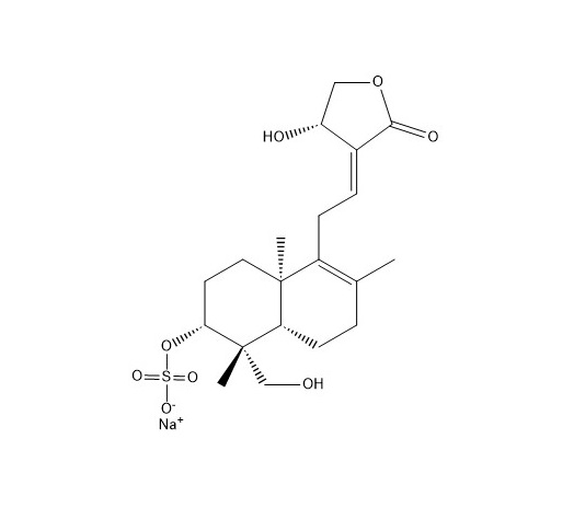 17-氫-9-去氫穿心蓮內酯-3-硫酸酯鈉